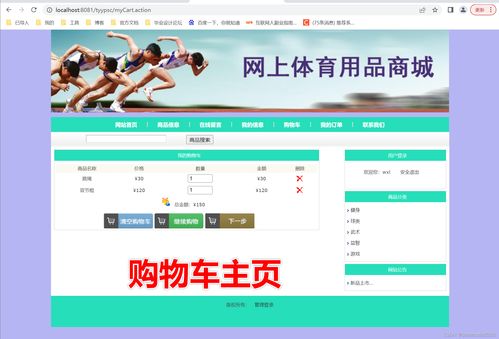 基于java web的体育用品销售系统